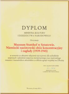 Dyplom za pomoc