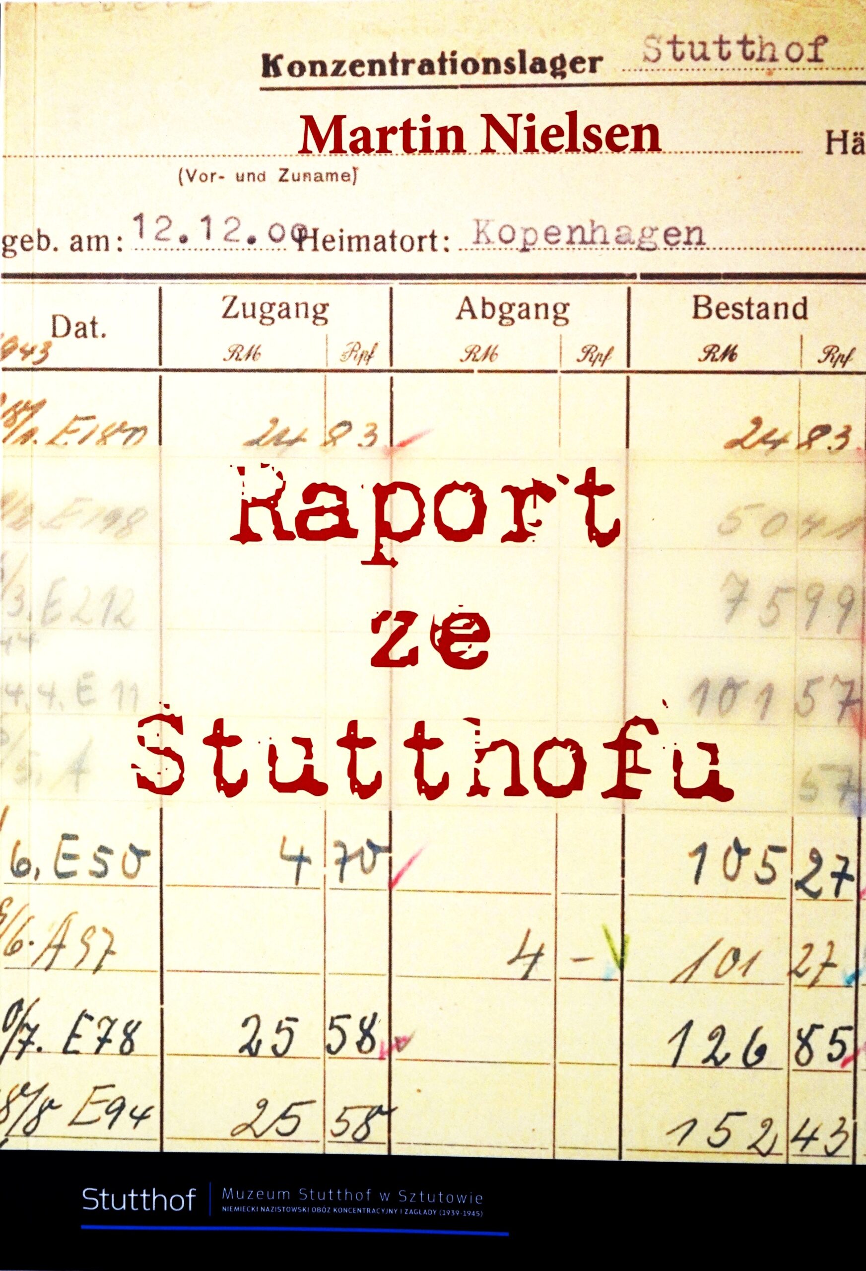 Okładka Raport ze Stutthofu